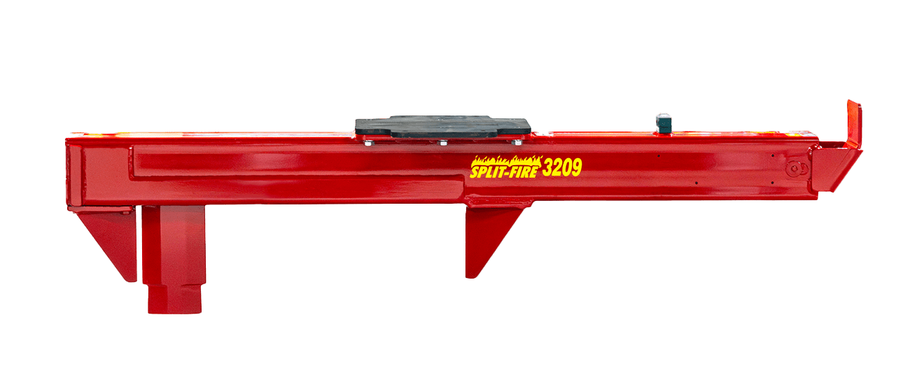 Split-Fire 3209 excavator log splitter rear view