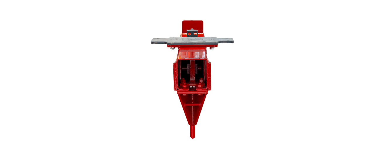 Split-Fire 3209 excavator log splitter left side