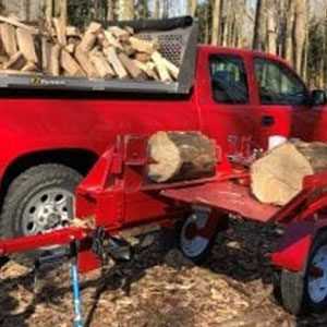 gas powered log splitter