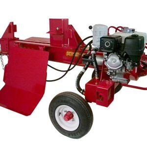Professional-grade 4490 Split-Fire gas log splitter with 4-way wedge and log lifter