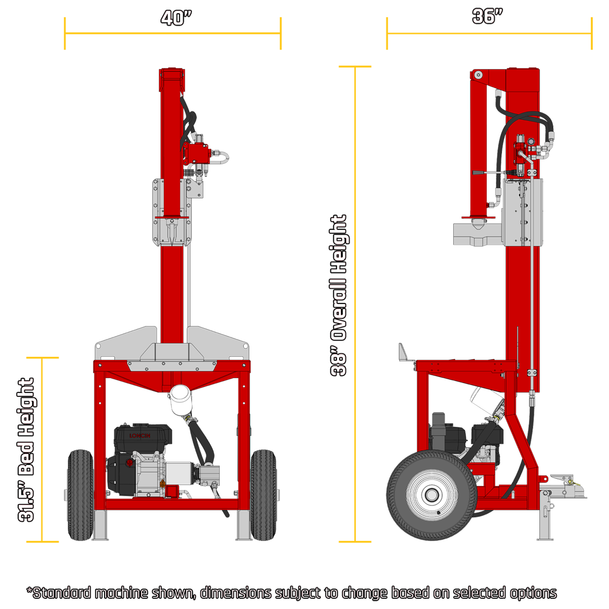1165V technical drawing