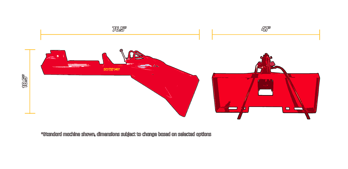 3407 technical drawing