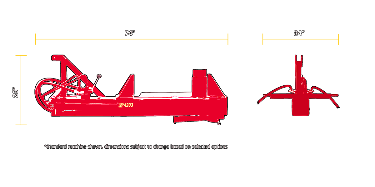 4203 technical drawing