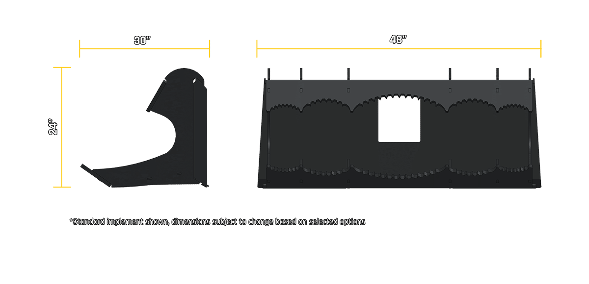 BUCK-IT XL technical drawing