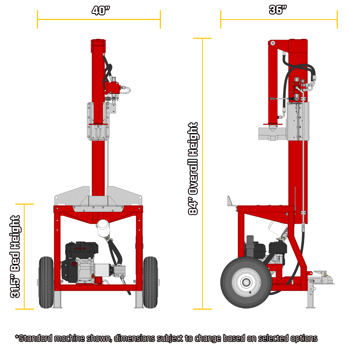 1165V technical drawing