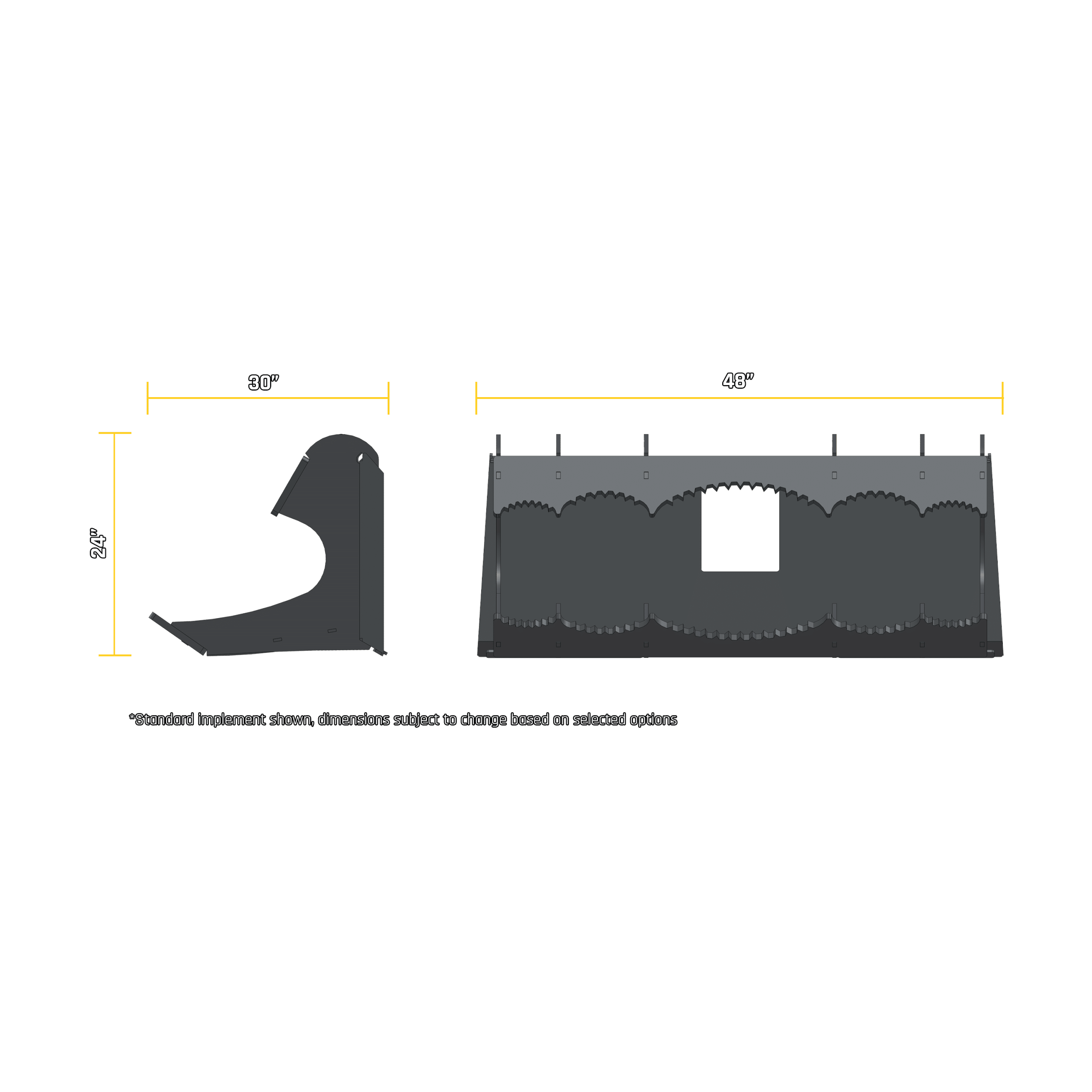 BUCK-IT XL technical drawing