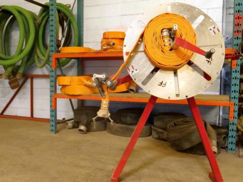 Fire Hose Winder Or Lay Flat Hose Fast Freddy 6 By Split Fire 